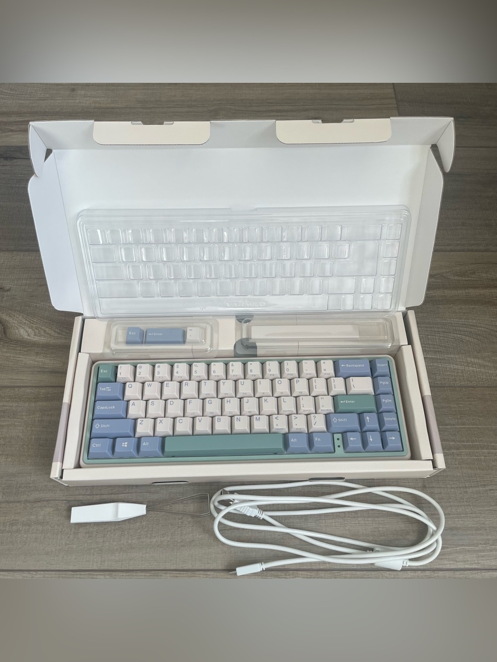 Varmilo Minilo VXB67 - 65% Eucalyptus Mechanical Keyboard